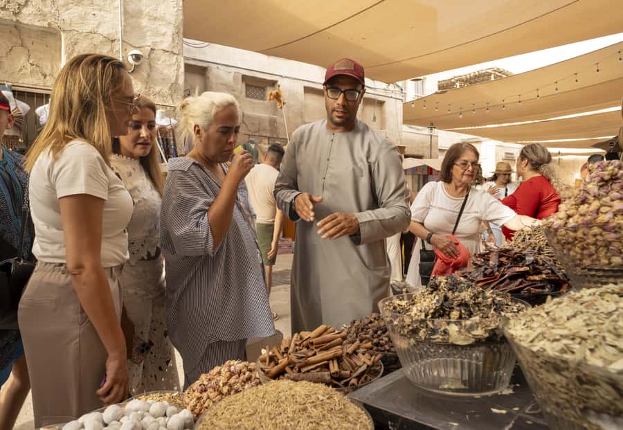 Old Dubai Historic Guided Tour: Creek, Street Food & Souks - Al Fahidi Fort and Bur Dubai Souk