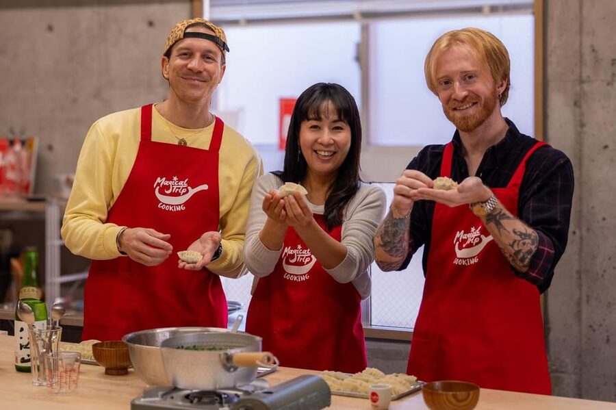 Osaka: Cooking Class & Sake Tasting with Local Market Visit - Starting near Minami Morimachi Station