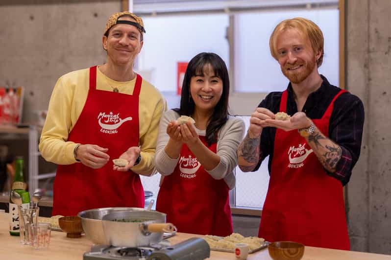 Osaka: Cooking Class & Sake Tasting with Local Market Visit - The supermarket stop shows Osaka’s everyday food