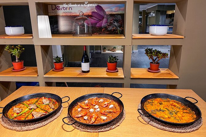 Paella Cooking Class, Wine Tasting & Central Market in Valencia - Tapas, wine, and the shared table