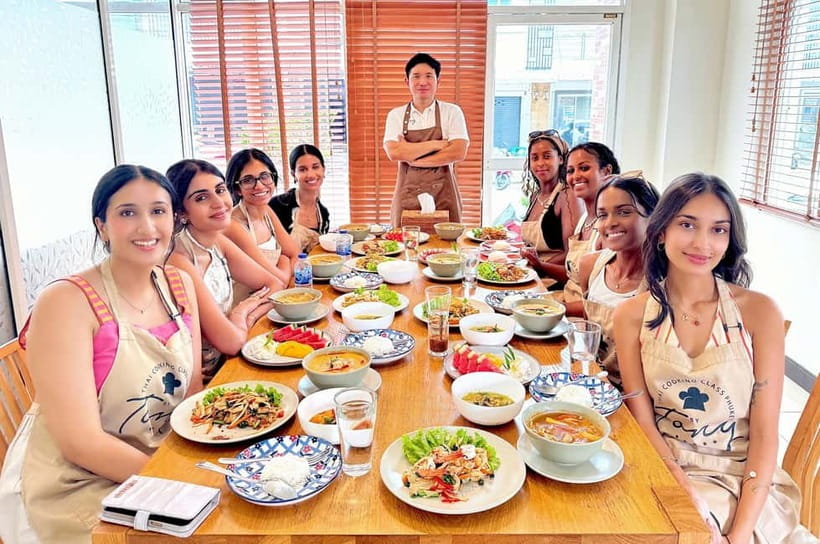 Phuket: Thai Cooking Class with 4 Dishes and Market Visit - Cooking with Tony, Anne, or Ann