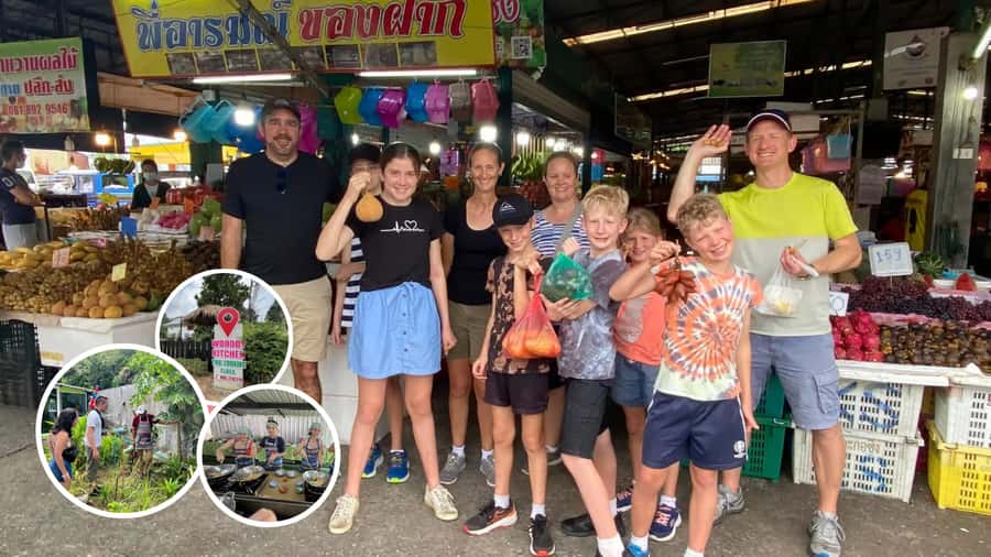 Phuket: Thai Cooking Class with Market Tour - Lunch or dinner in the garden setting