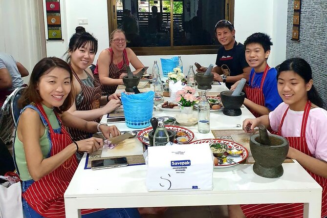 Phuket Thai Cooking Class with Market Tour Option - Your own station, your own curry paste