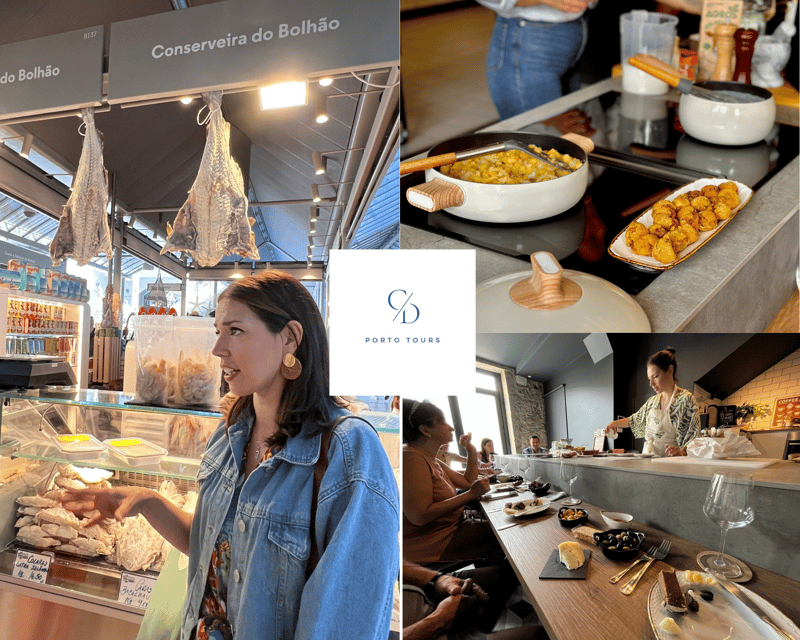 Porto: Local Market Tour & Cooking Class/Showcooking - Key points to know before booking