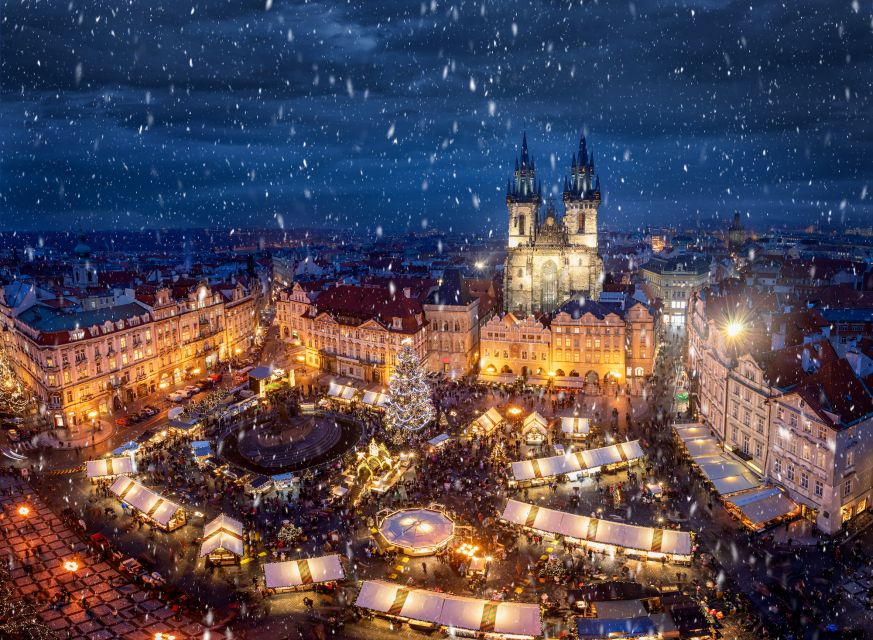 Prague: 2-3h Magical Christmas Markets Tour with Inclusions - Meeting at Franz Kafka Square