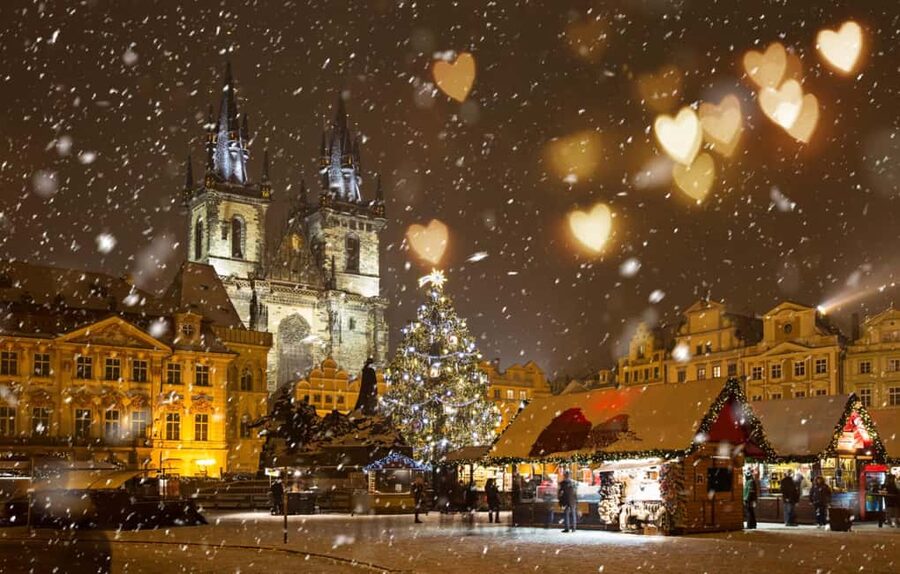 Prague: Private Christmas Markets and Landmarks Tour - Kafka, Cihelná Park, and river views