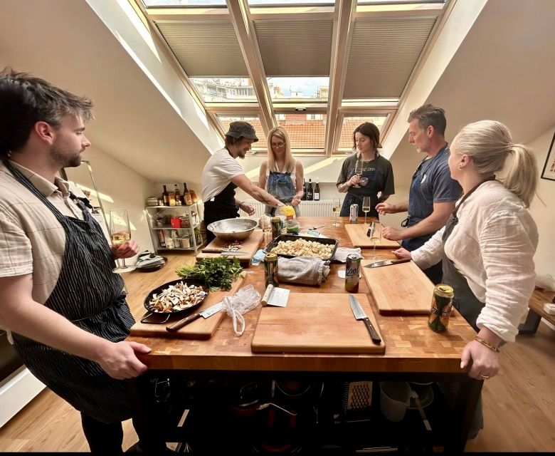 Prague: Traditional Czech Cooking Class with Market Tour - Learning the menu, from kulajda to buchty