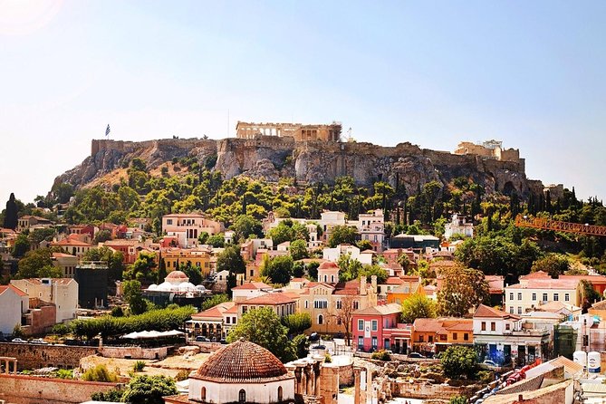 Private Athens Walk: Ruins, Markets & Local Stories - Walking past the Ancient Agora toward Thission
