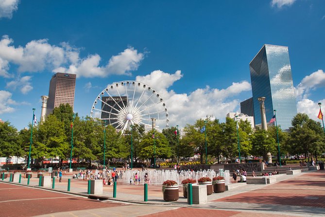 Private Atlanta Sightseeing Tour w/ Shopping and Lunch Stop at Ponce City Market - Castleberry Hills and Atlanta on screen