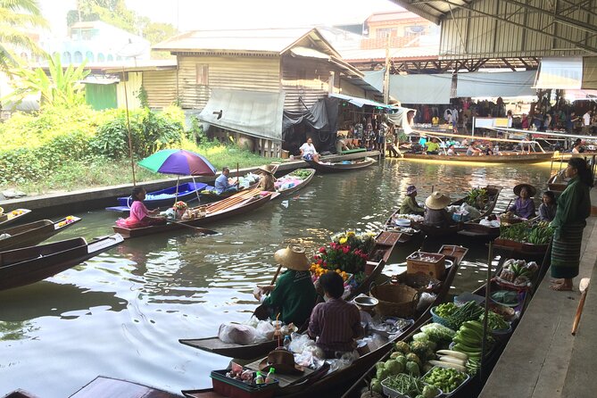 PRIVATE Floating Market + DRAGON Temple + DO like a Local - Lunch is simple, but already covered