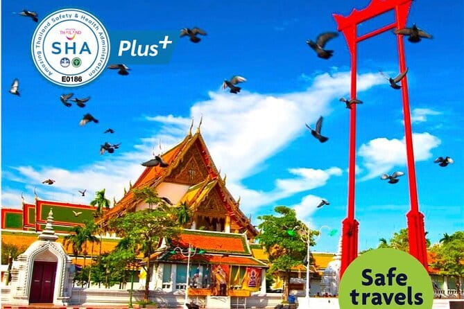 Private Floating Market & Maeklong Railway Tour from Bangkok - Wat Phet Samuth Woravihan after lunch