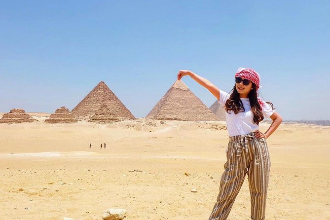 Private Full-Day Giza Pramids, Sphinx, Egyptian Museum& Bazaars From Cairo - Key points at a glance