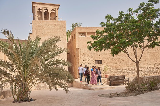 Private Historic Old Dubai and Souks Walking Tour featuring Hidden Gems - A restored house at Alserkal Cultural Foundation