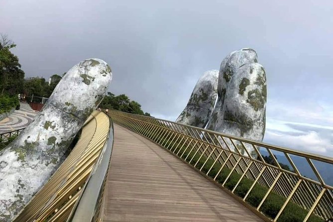 Private luxury Ba Na Hills & Hoi An Walking Tour, Night Market - French Village details and mountain views