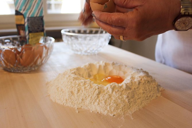 Private Market Tour and Cooking Class in Bologna with Giovanna C - A meal of crescentine, salumi, and pasta