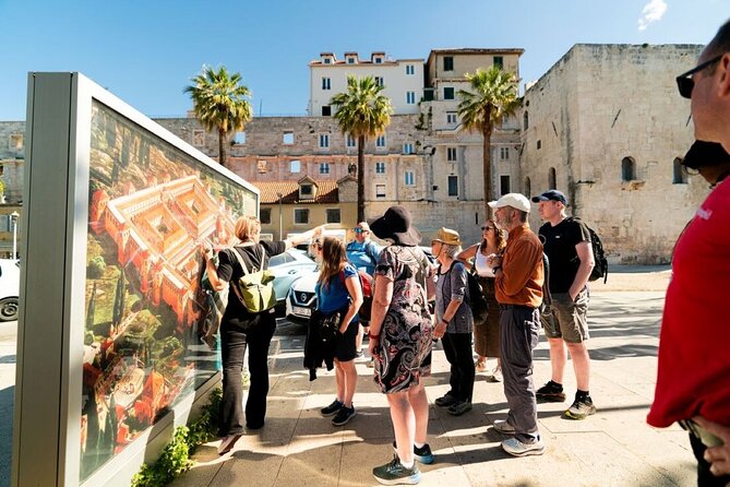 Private Split: Visit Diocletian Palace & Taste Food at the Market - Peristil, the Golden Gate, and the Vestibule