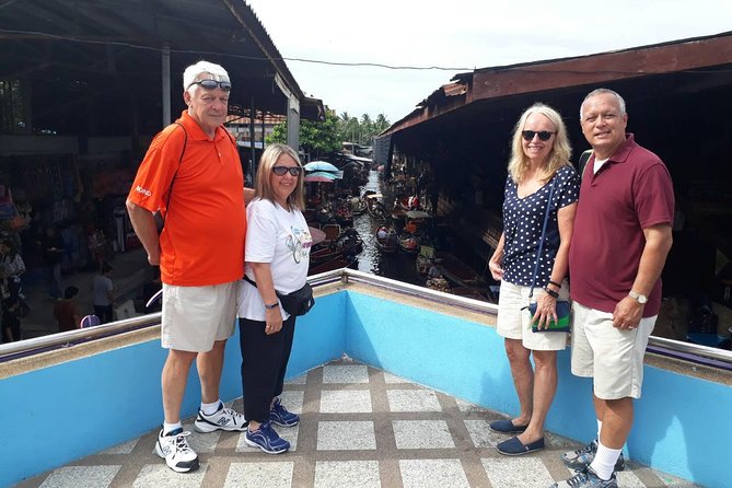 Private Tour: Floating Market and Maeklong Tour from Bangkok - Damnoen Saduak Floating Market by long-tail boat