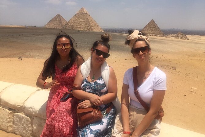 Private Tour Giza Pyramids ,Egyptian Museum and Local Market - The Great Sphinx is a short but important stop