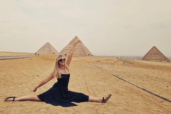 Private Tour To Giza Pyramids, Museum, Old Cairo & Grand Bazaar. - The Giza Pyramids, Sphinx, and Valley Temple