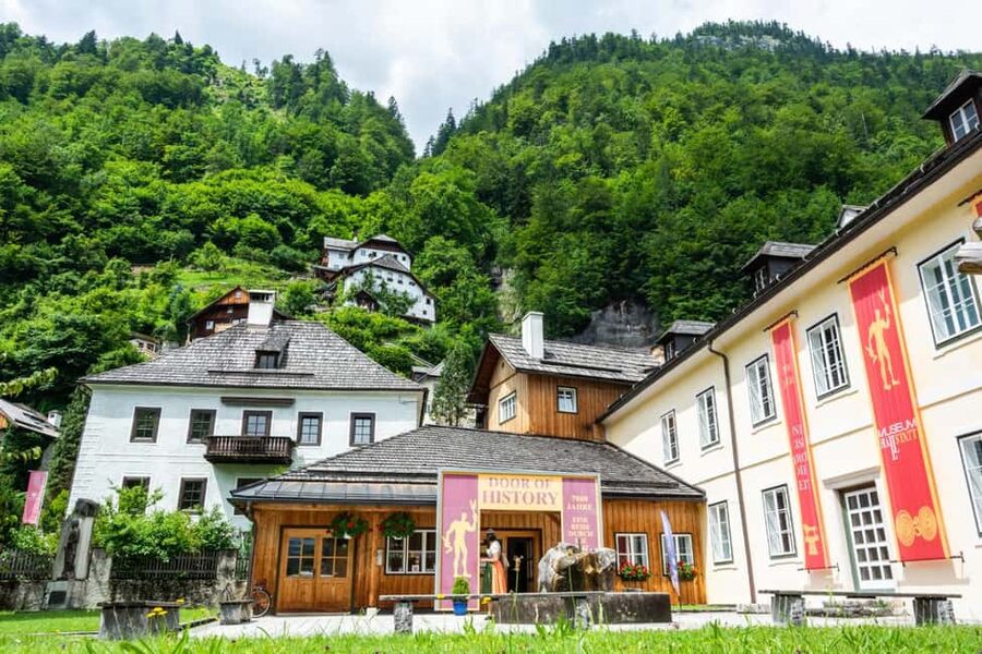 Private Walking Tour of Hallstatt Market Square and Churches - The Protestant church and its calm lake view