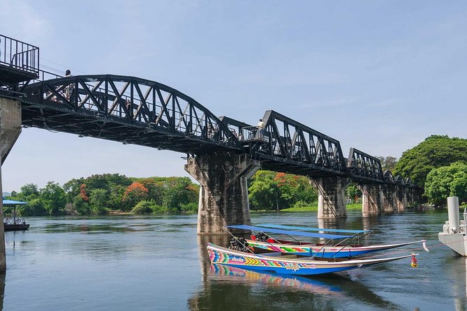 River Kwai Bridge and Floating Market Full-Day Combo - Damnoen Saduak Floating Market by long-tail speedboat