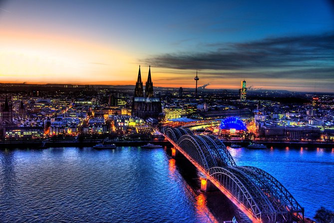 Roman City of Cologne: Day Trip from Amsterdam Christmas market - Hohenzollern Bridge gives you Cologne’s Rhine setting