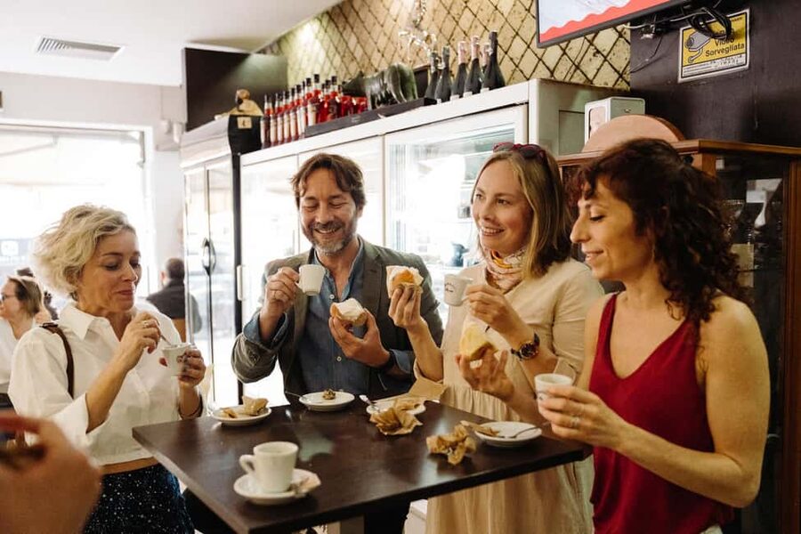 Rome: Testaccio Food & Market Tour with Pasta & Wine - Coffee and pastries at Pasticceria Linari