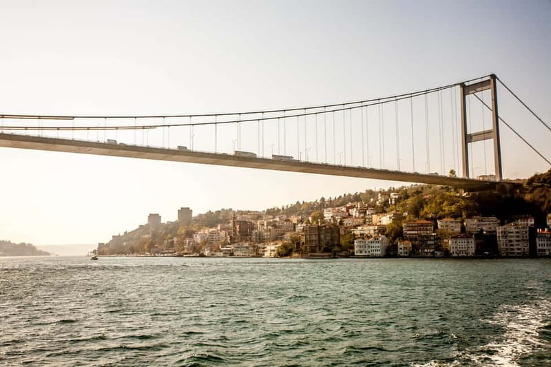 Sailing Through Culture Bosphorus and Spice Bazaar Tour - A 1.5-hour cruise between two continents