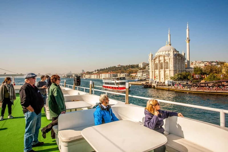 Sailing Through Culture Bosphorus and Spice Bazaar Tour - The Spice Bazaar in a short, colorful stop