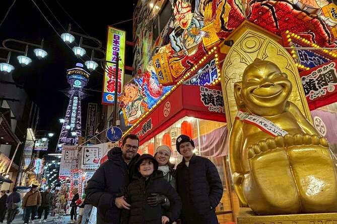 [Same Day OK] Osaka 4 hour, Castle, Market, Walking tour - Shinsekai shows Osaka’s street-food personality