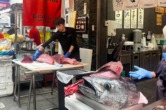 [Same Day OK] Osaka 4 hour, Castle, Market, Walking tour - Shinsekai Ichiba offers a tiny cultural extra