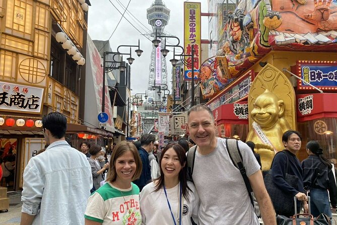 [Same Day OK] Osaka 4 hour, Castle, Market, Walking tour - Dotonbori finishes with Osaka’s loudest pictures