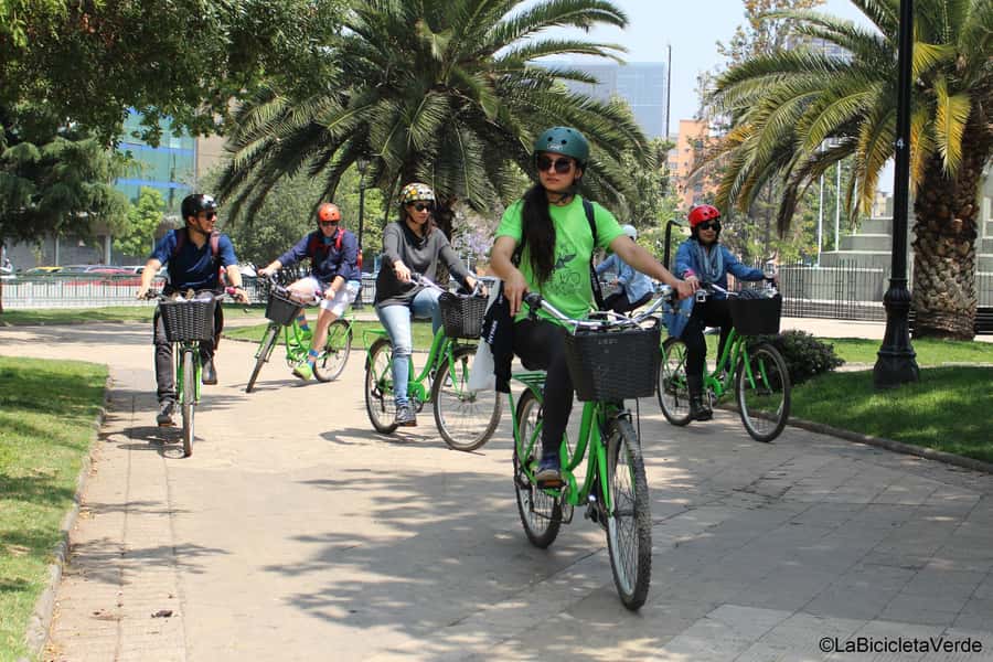 Santiago: Markets Bike Tour - Starting in Bellavista, where Santiago gets colorful
