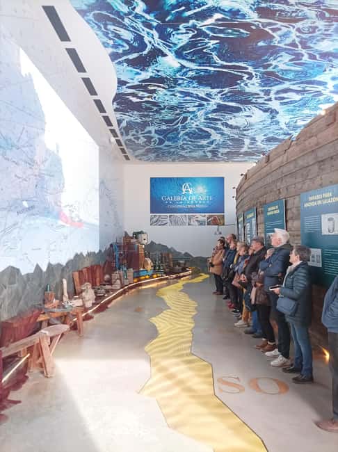 Santoña: Anchovy Art Gallery with Fishing Port and Market - Entering the Anchovy Art Gallery at Conservas Ana María