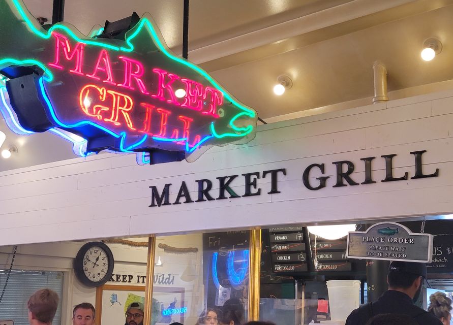 Seattle: Pike Place Market Seafood Tasting Tour - Smoked scallops at the original fish vendor