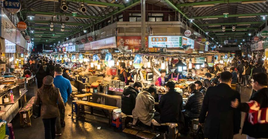Seoul Gwangjang Market Foody Walking Tour - Euljiro’s old lanes and new drinking spots