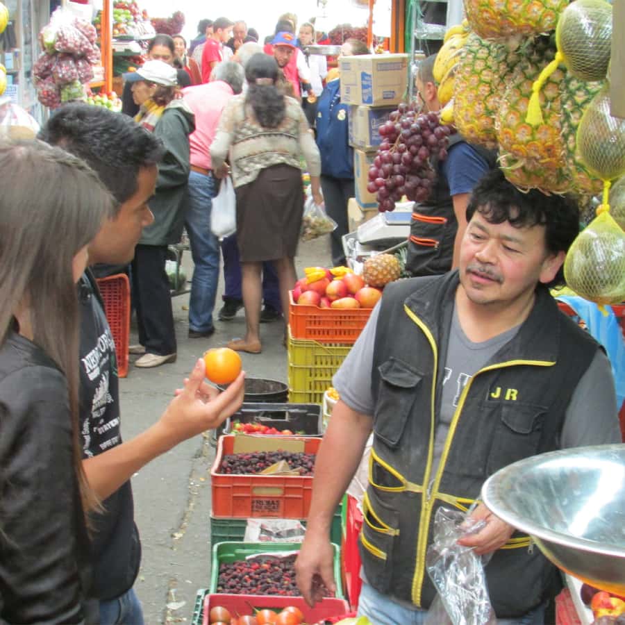 Shared Tour of Colombian Exotic Fruit at Paloquemao Market - Gate 10 and the first look at Paloquemao