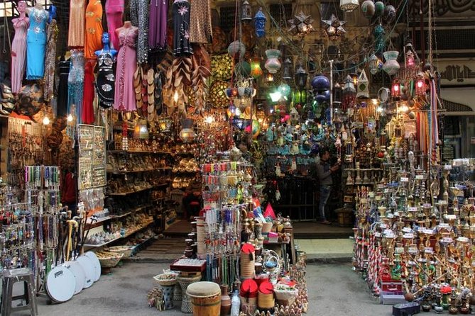 Shopping tour In Governmental Bazaars include guide's advisor - Royal cartouches made with your name