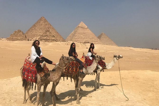 Sightseeing Day Tour to Pyramids, Egyptian Museum and Bazaar - Two Hours Among Egypt’s Royal Treasures