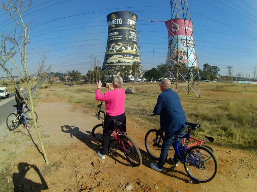 Soweto Tour; Mandela House; Vilakazi Street; Market Culture - Orlando Towers and Soweto’s visual landmarks