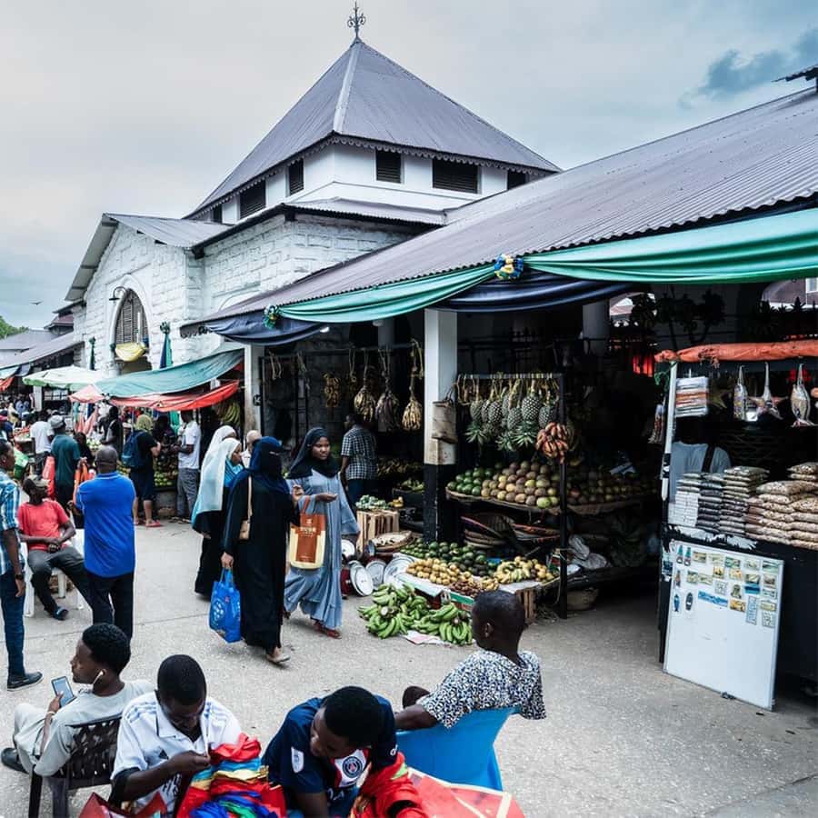 Stone Town Guided Tour: Culture, Slave Market & Spice Market - Darajani Market brings you back to daily life