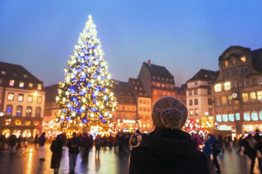 Strasbourg Christmas Market tour - Walking through the Christmas markets