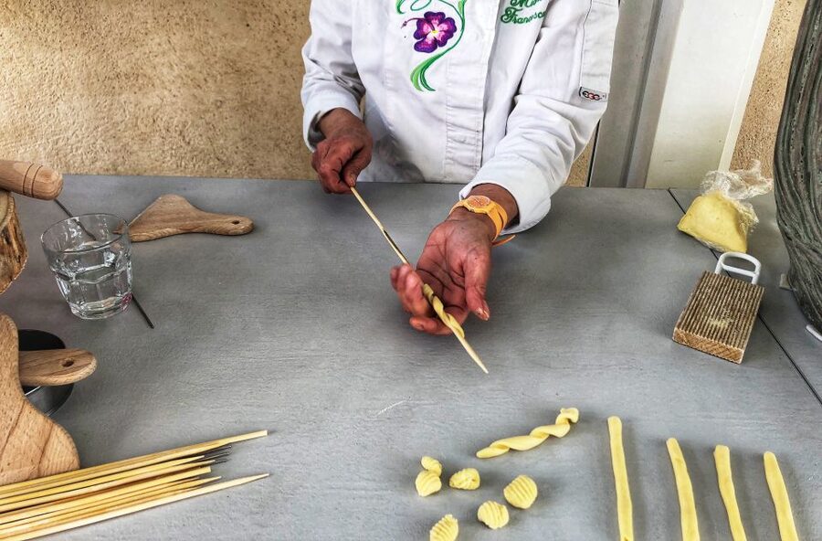 Taormina: Sicilian Cooking Class & Market Tour - The long lunch you helped prepare