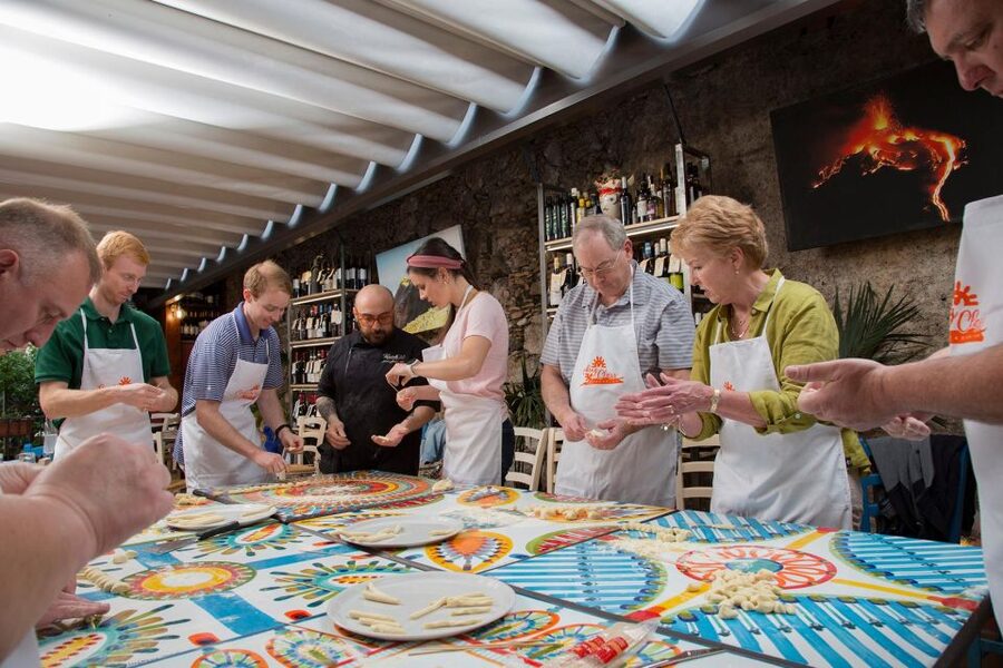 Taormina: Sicilian Cooking Class w/ a Visit to Local Market - Meeting at Porta Messina in central Taormina