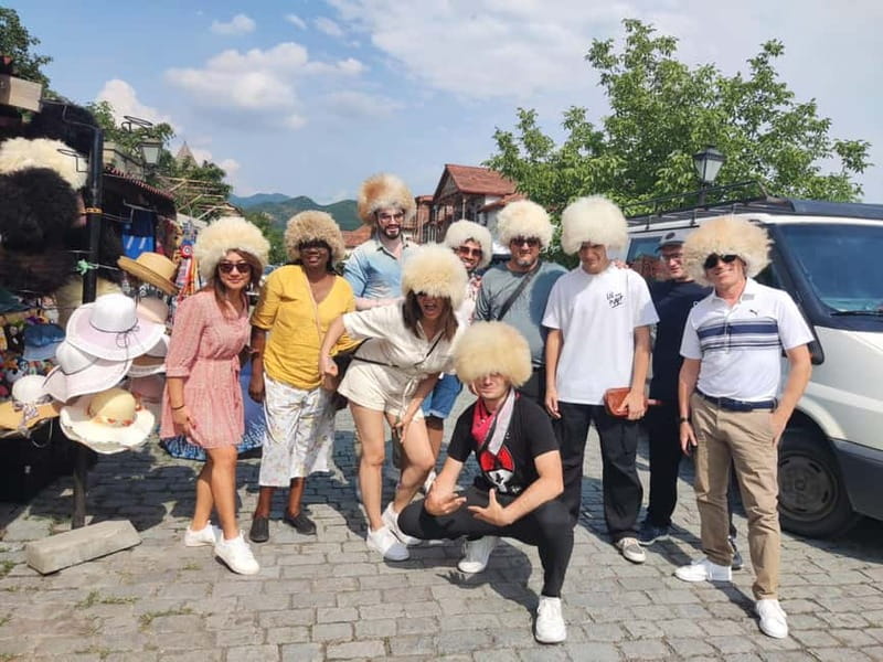 Tbilisi: Mtskheta Jvari Bazaar, Chronicles of Georgia & Wine - The guide makes or breaks the day