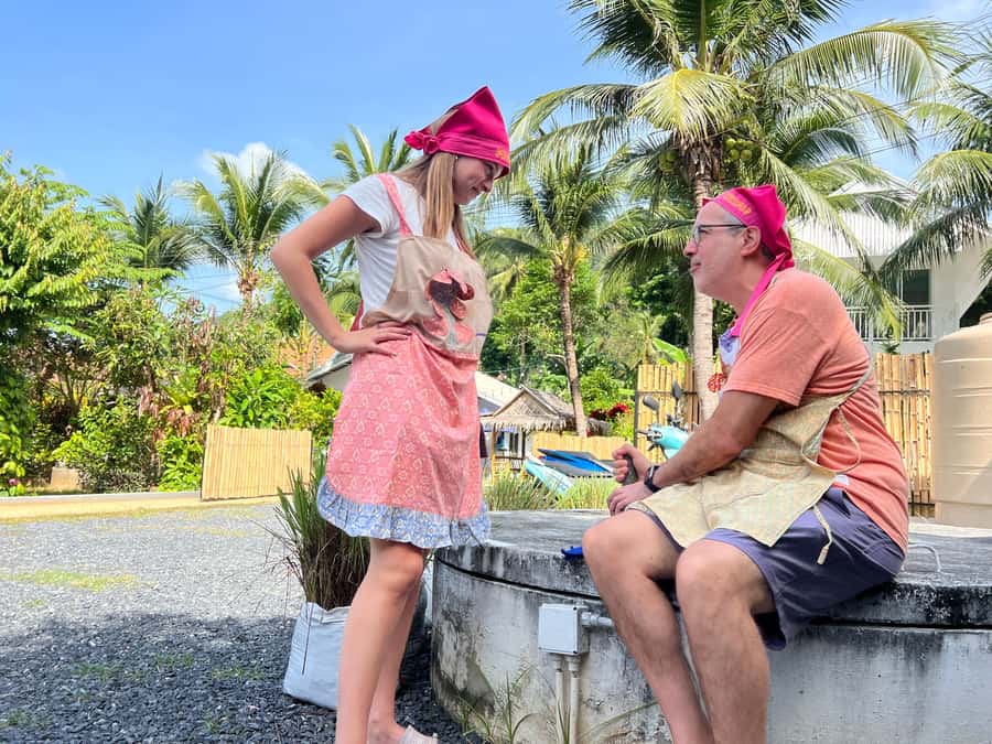 Thai Cooking Class with Market & Garden Tour - From Phuket hotel pickup to the market