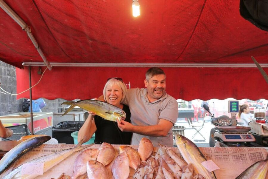 The Original Fish Market and Street Food Tour of Catania - Entering Catania’s fish market