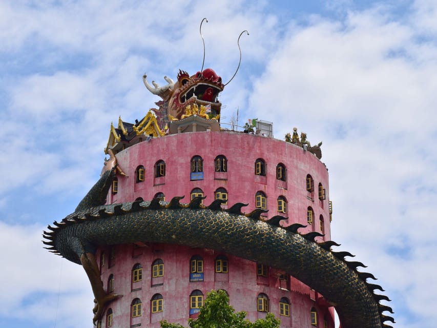 The Souls BKK: Floating Market, Dragon Temple, Na Satta Park - A cool drink and an hour at Bubble in the Forest