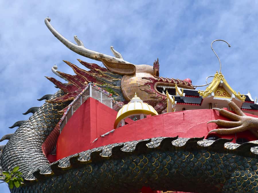 The Souls BKK: Floating Market, Dragon Temple, Na Satta Park - The van ride, group size, and guide service