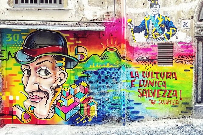 The Spanish Quarters, Street Art and Local Market Tour in Naples - Following Maradona through the murals